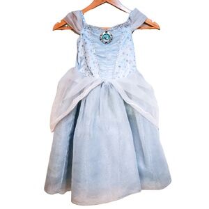 Disney Cinderella Dress – Toddler Size 4 (Light Blue Costume)